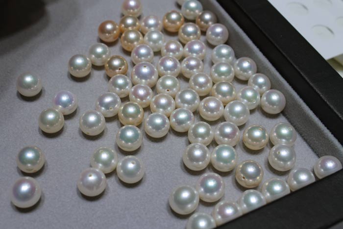 true metallic freshwater pearls
