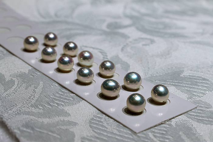 metallic white pearl pairs