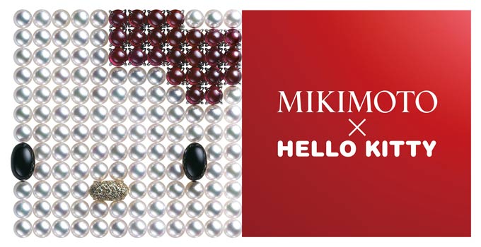 hello kitty partners with Mikimoto Pearls