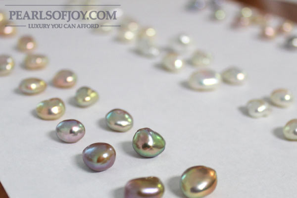 Exotic color freshwater pearls