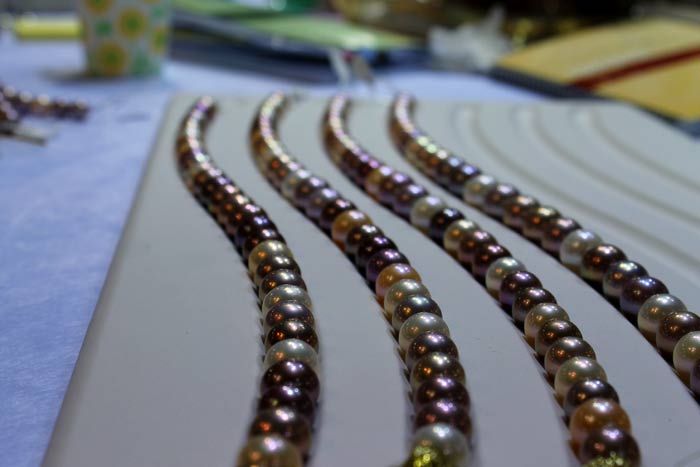 Edison Pearl necklaces