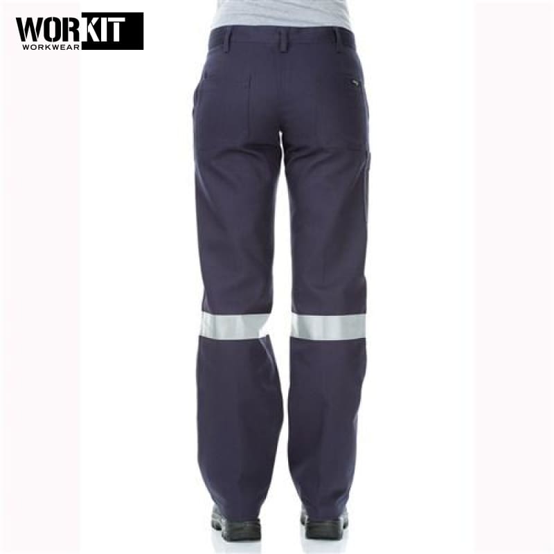 navy ladies work trousers