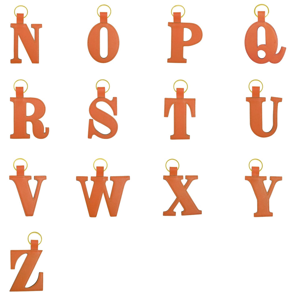 Tangerine Alphabet Keyrings Noble Macmillan