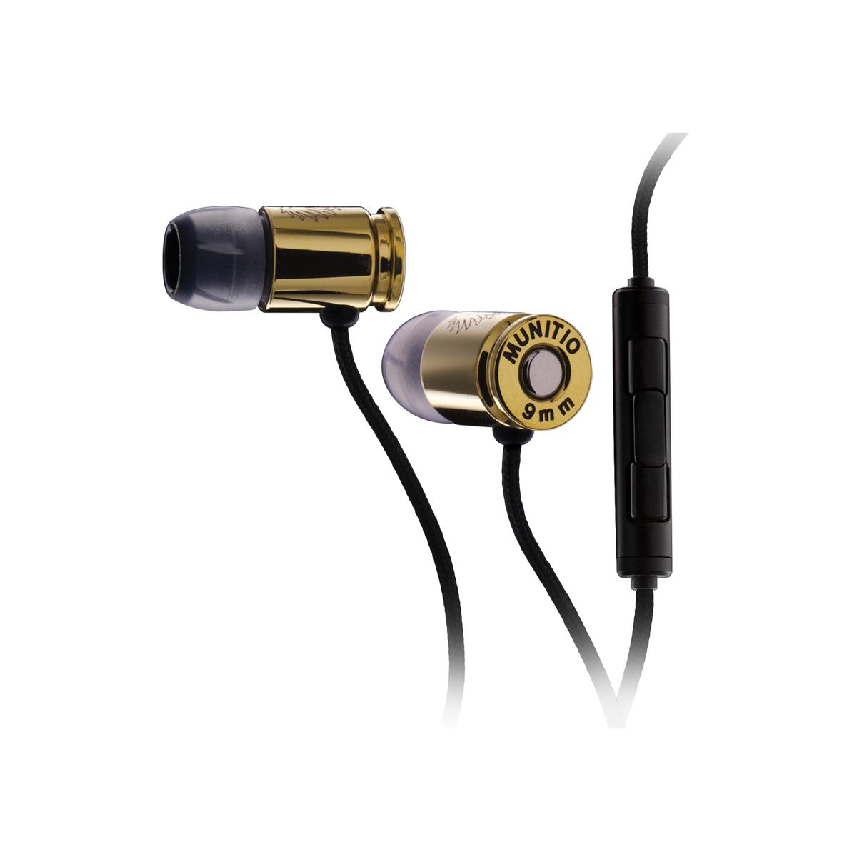 munitio nines 9mm bullet earbuds