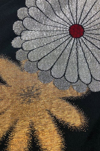 Vintage Urushi Kimono Silk Fabric