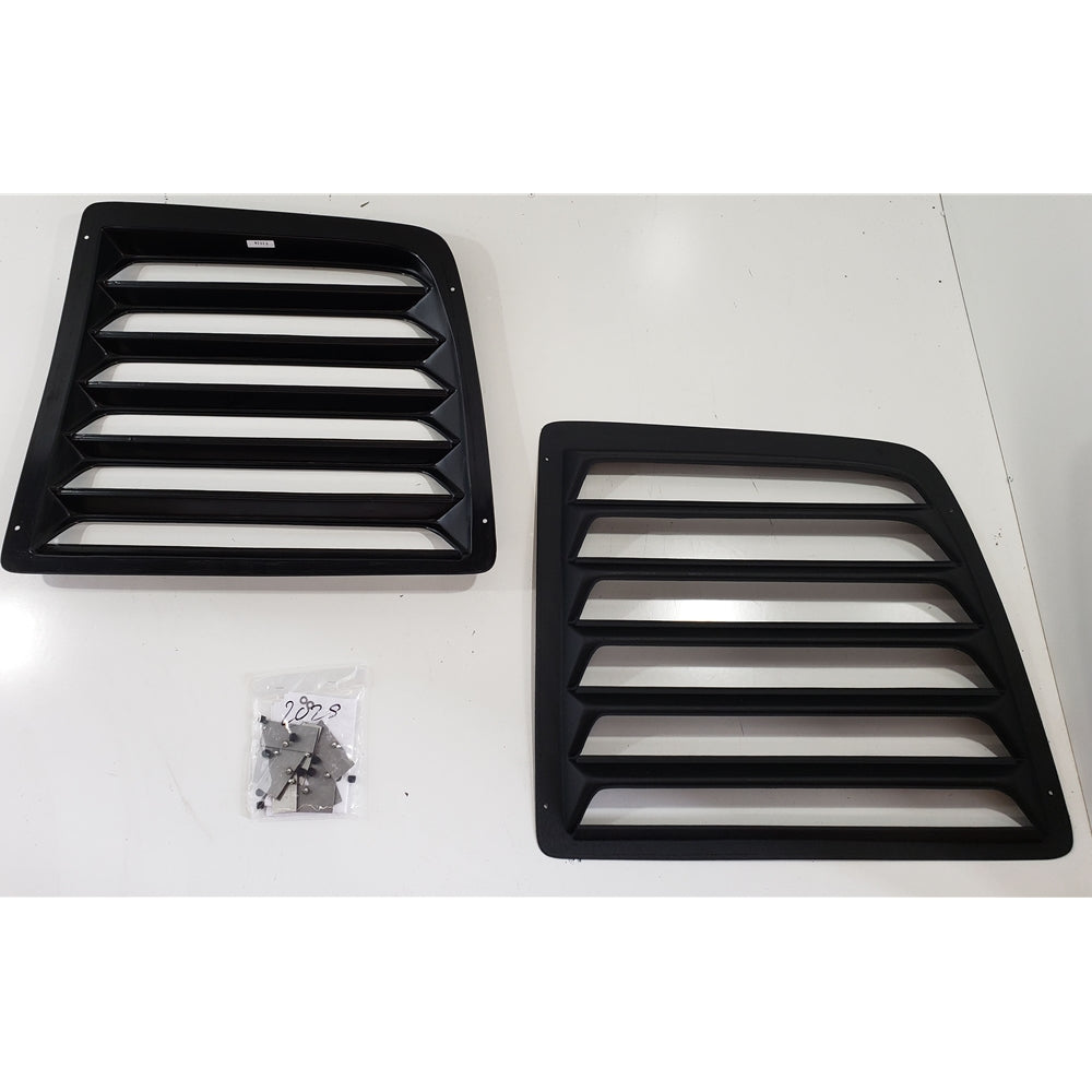 chevy van window louvers