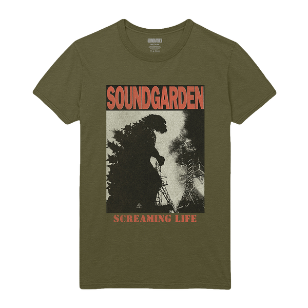 Screaming Life Tee  Soundgarden Store