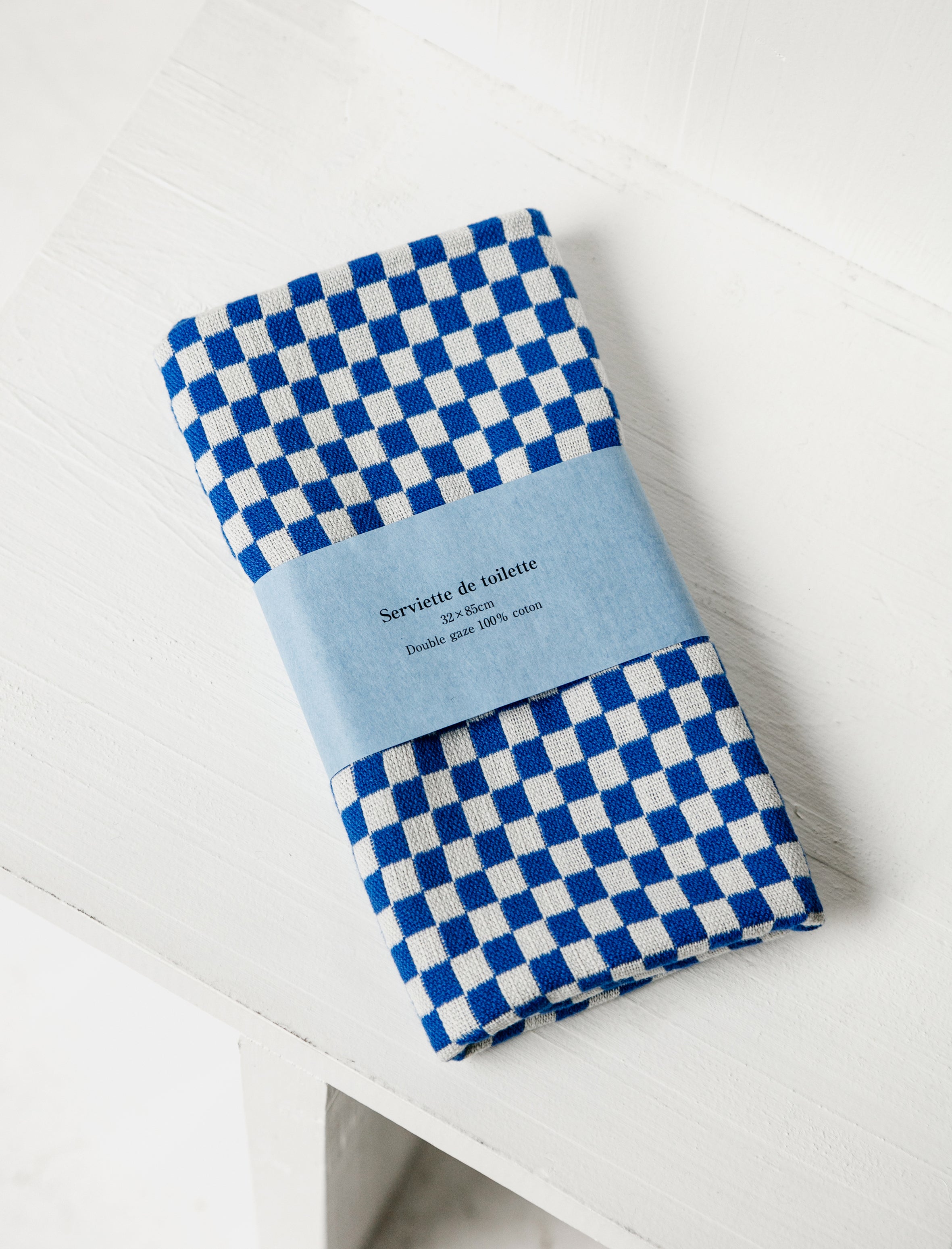 Checkered Face Towel