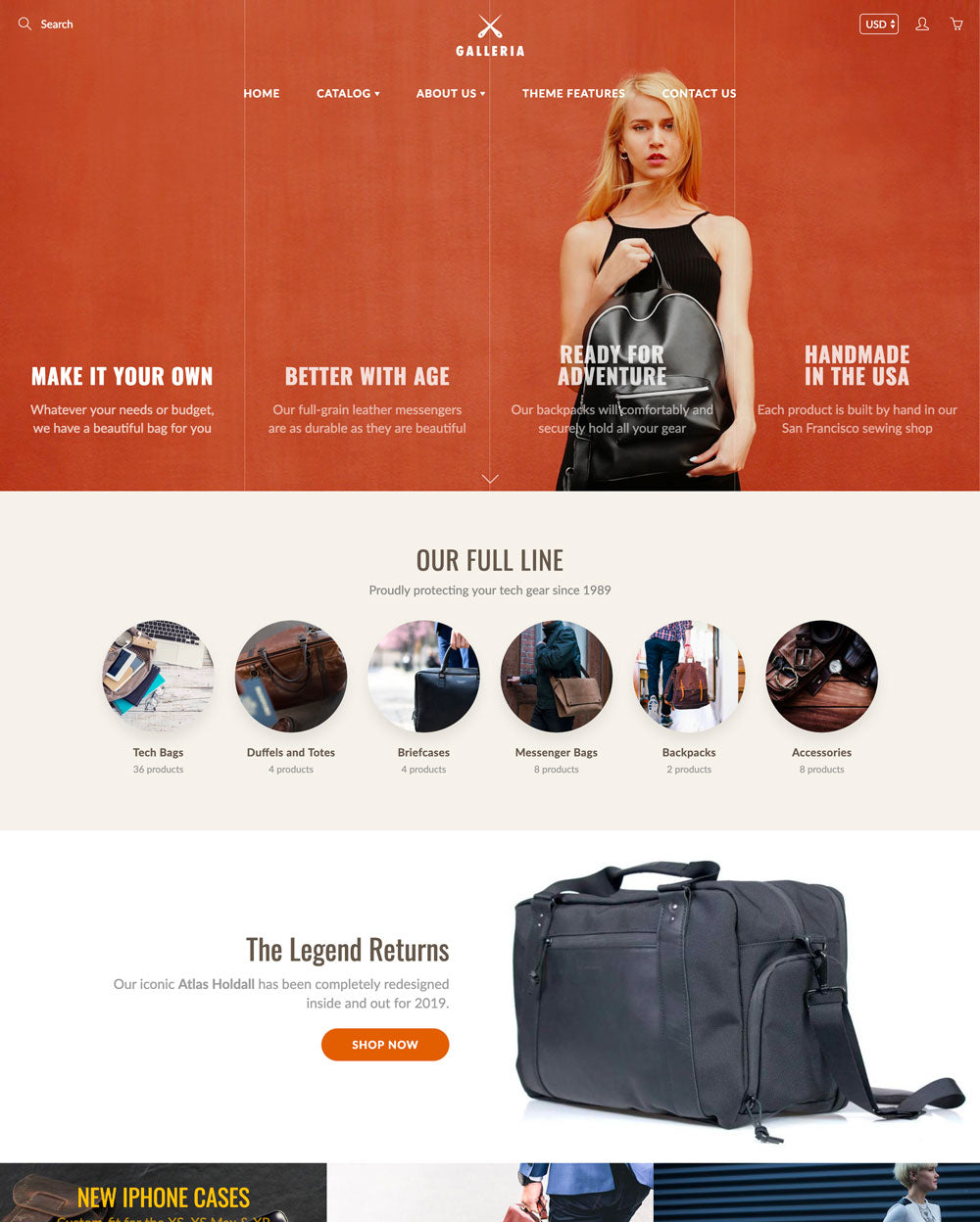 Tema Shopify Galleria