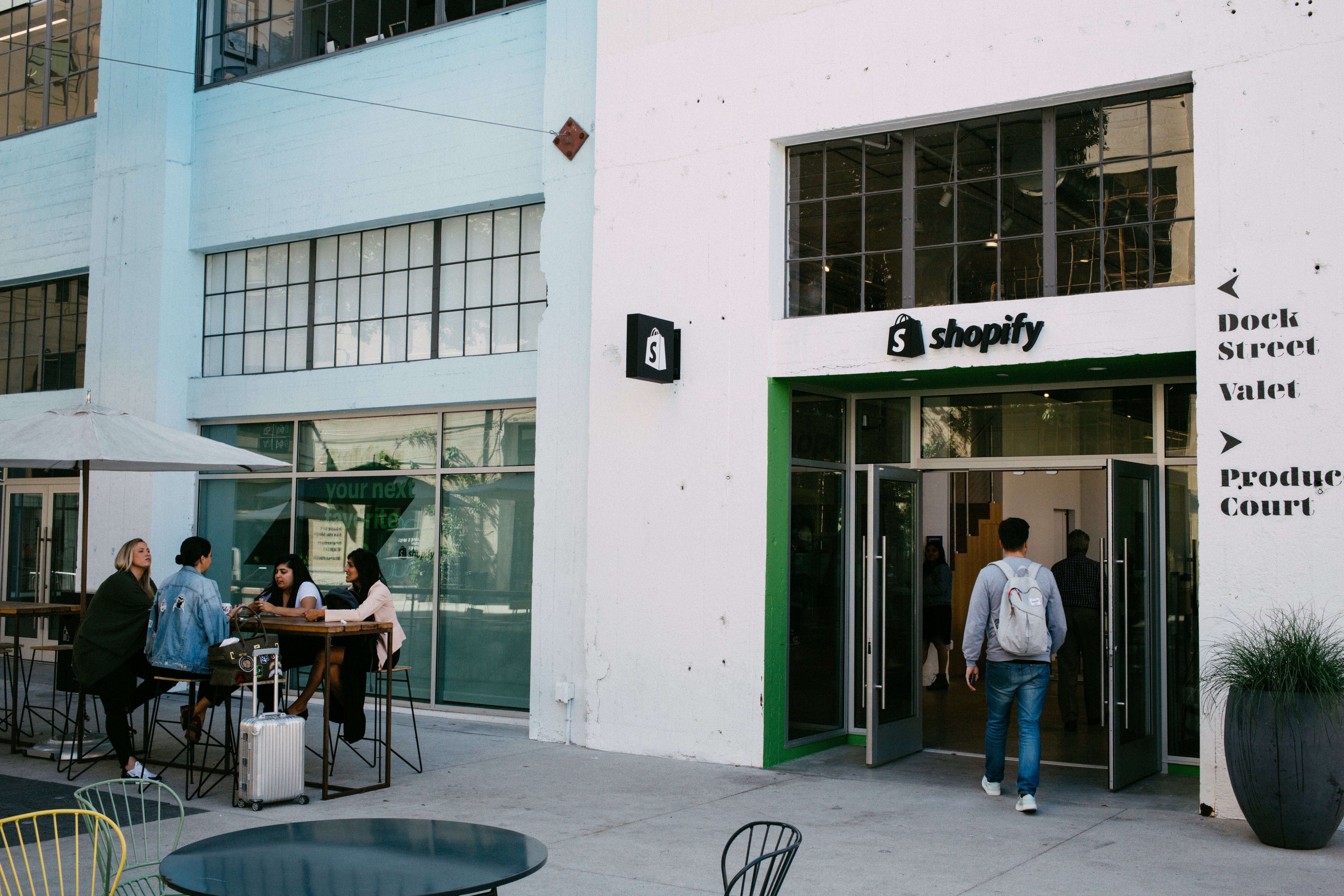 Shopify in LA DTLA ROW