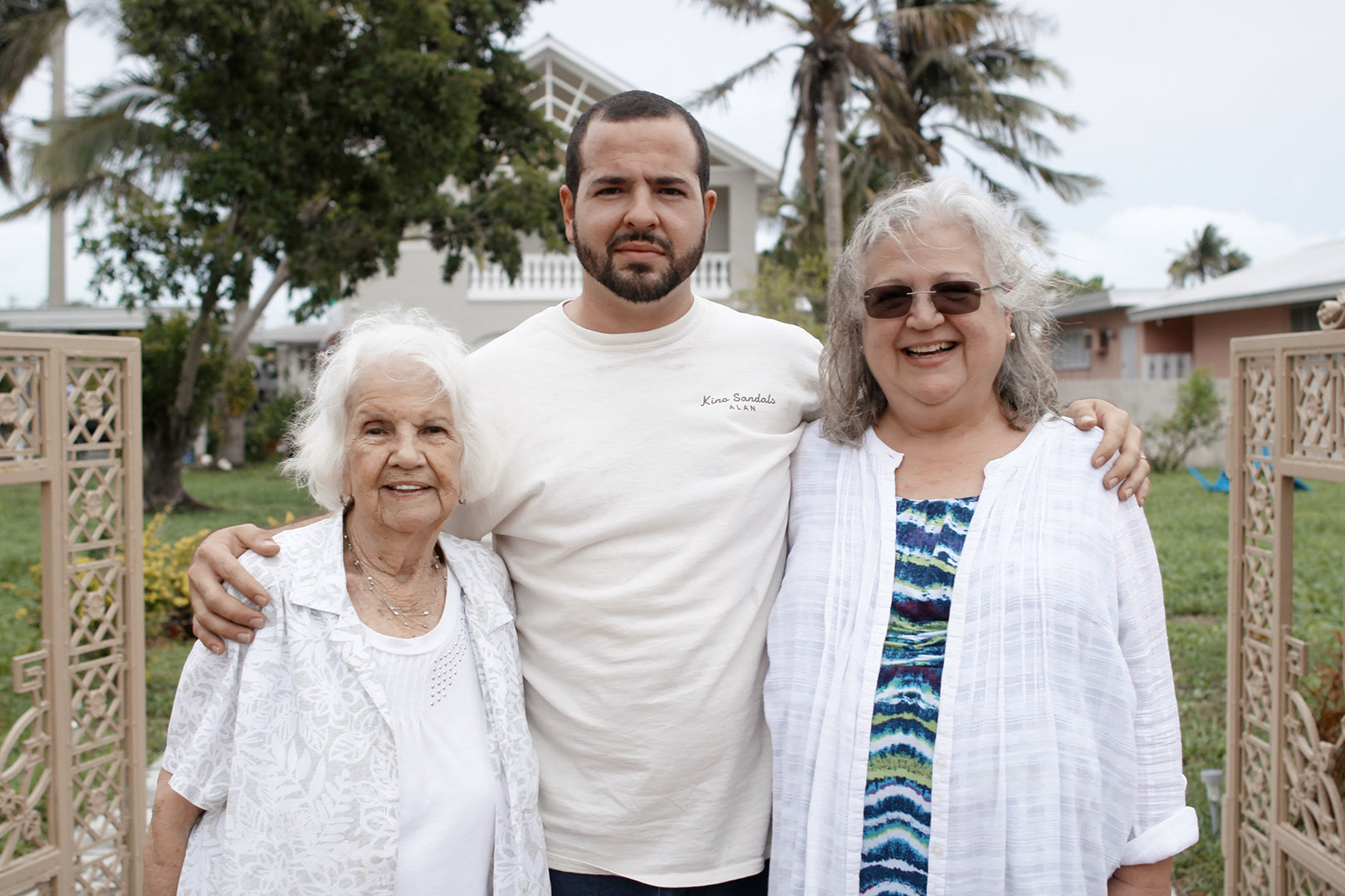 Multiple generations of the Lopez family who run Kino Sandals