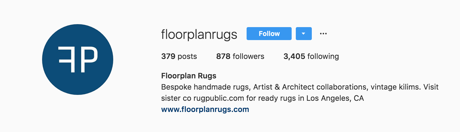 Floorplan Instagram Bio