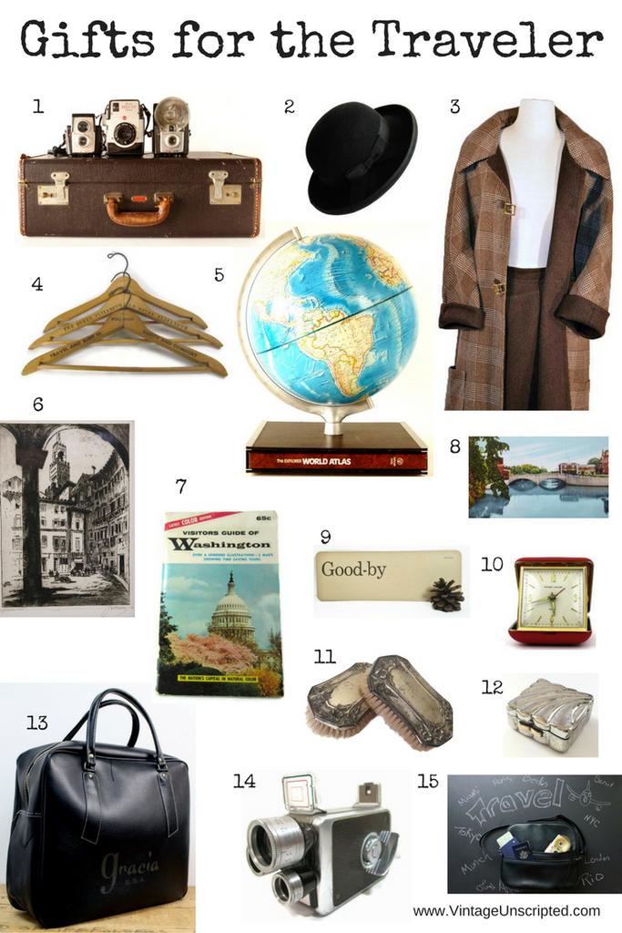 Vintage gift guide from Vintage Unscripted