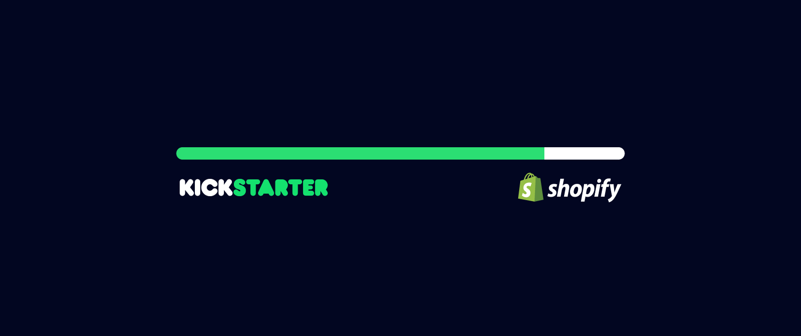 Come passare da una campagna di crowdfunding su Kickstarter a un negozio Shopify