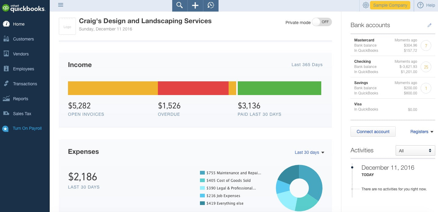 quickbooks accounting tool