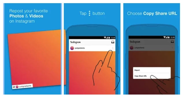 Repost, app para Instagram