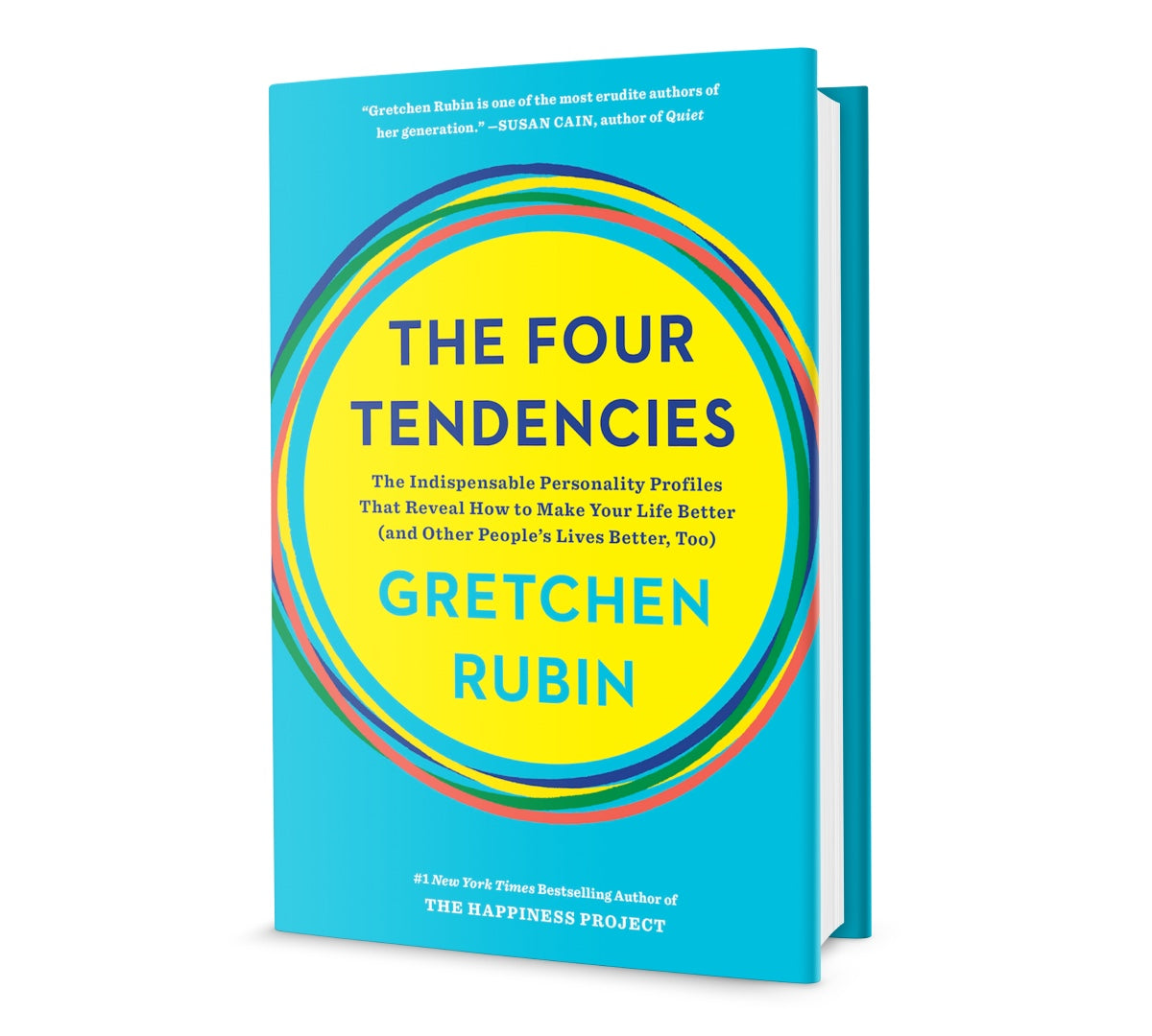 Book cover for The Four Tendencies by Gretchen Rubin