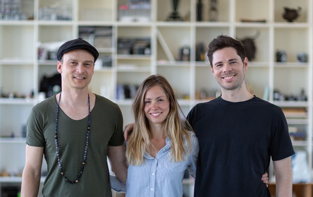 Founders of LastObject Kåre Frandsen, Isabel and Nicolas Aagaard.  