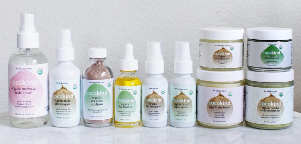 Cocokind's lineup of organic, all-natural products