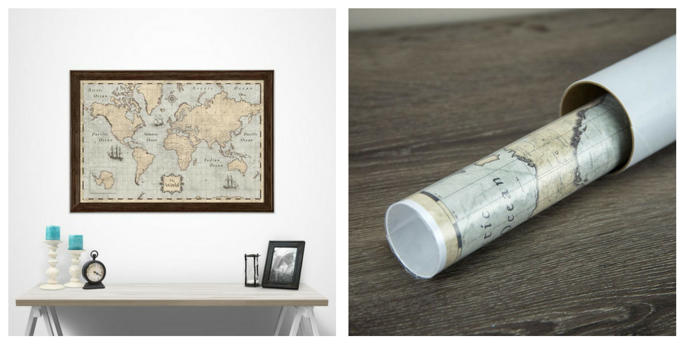 One of Conquest Maps' products they sell on Etsy and Shopify