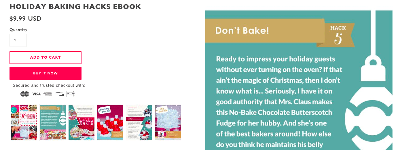 How to Cake It verkoop e-books als digitaal product