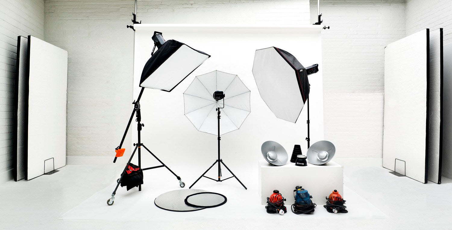 ecommerce photography studio light