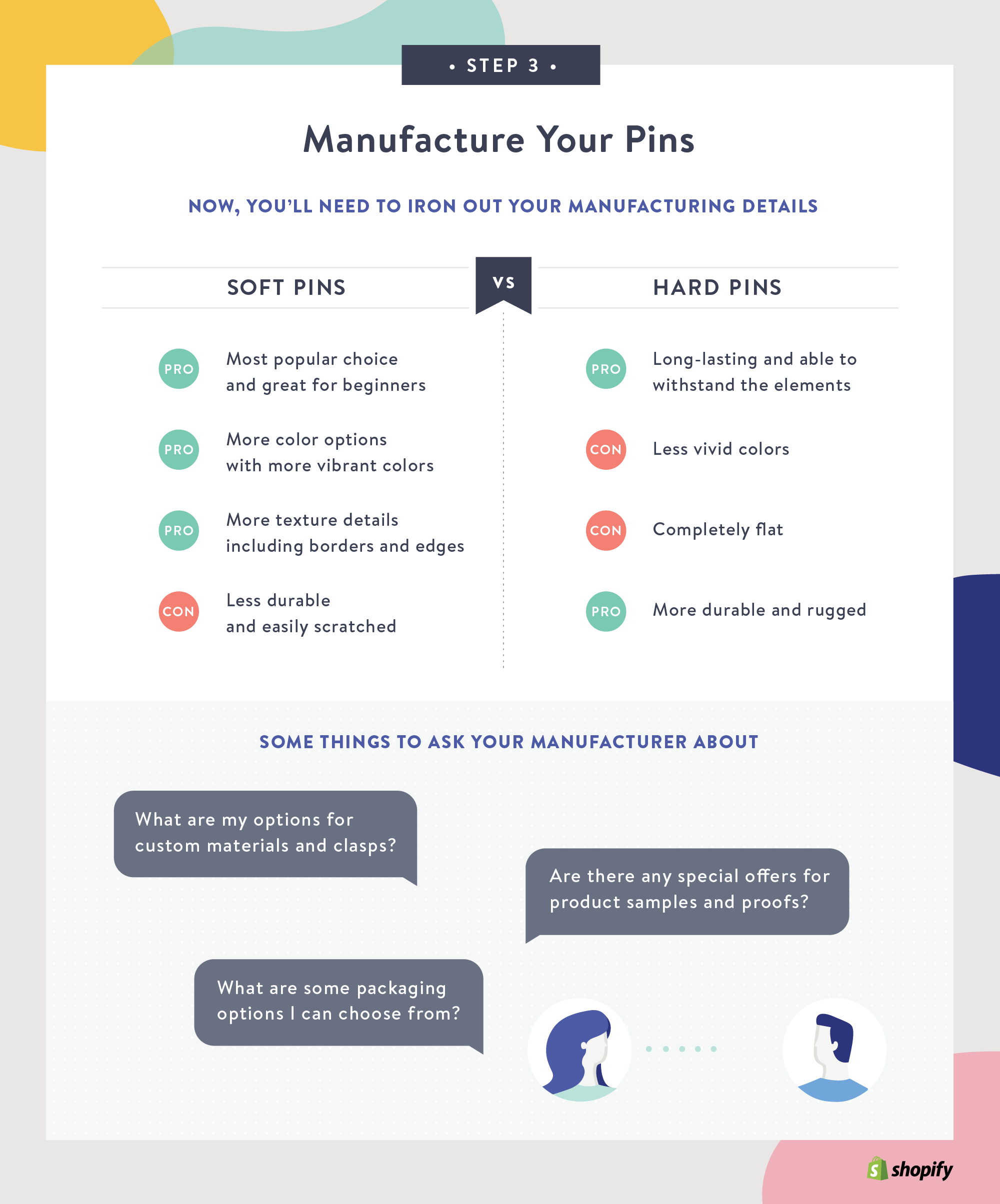 how to make enamel pins manufacturing