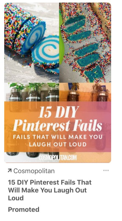 Promoted Pins on Pinterest