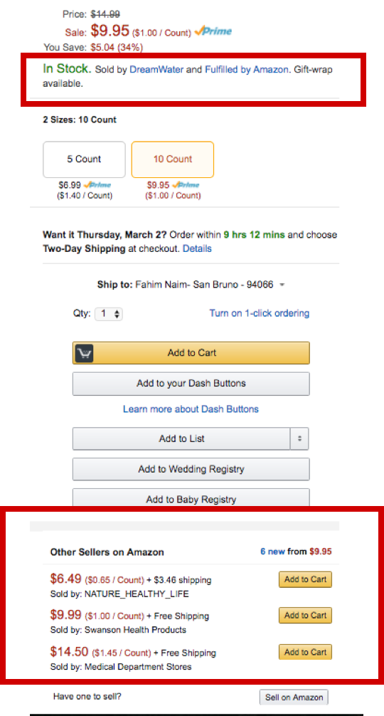 Sell on Amazon: The buy box algorithm