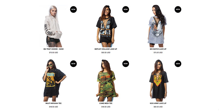 How to sell vintage clothing online: use collections to your advantage