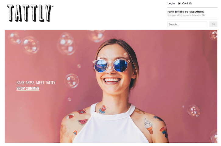 Tattly online store. Naam kiezen voor je webshop