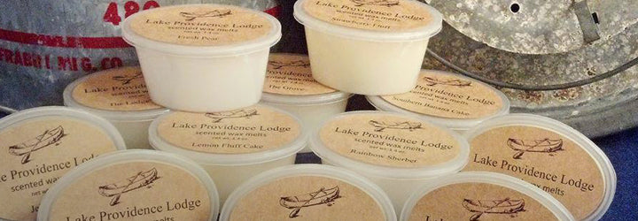 lake providence lodge scented wax candles
