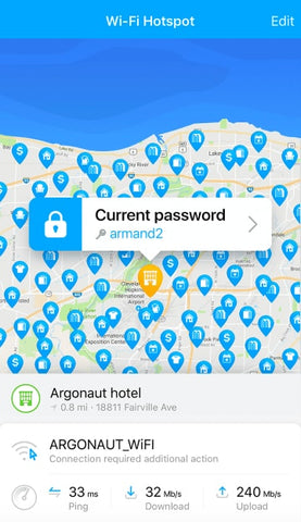 travel app WiFi Map lavorare da remoto
