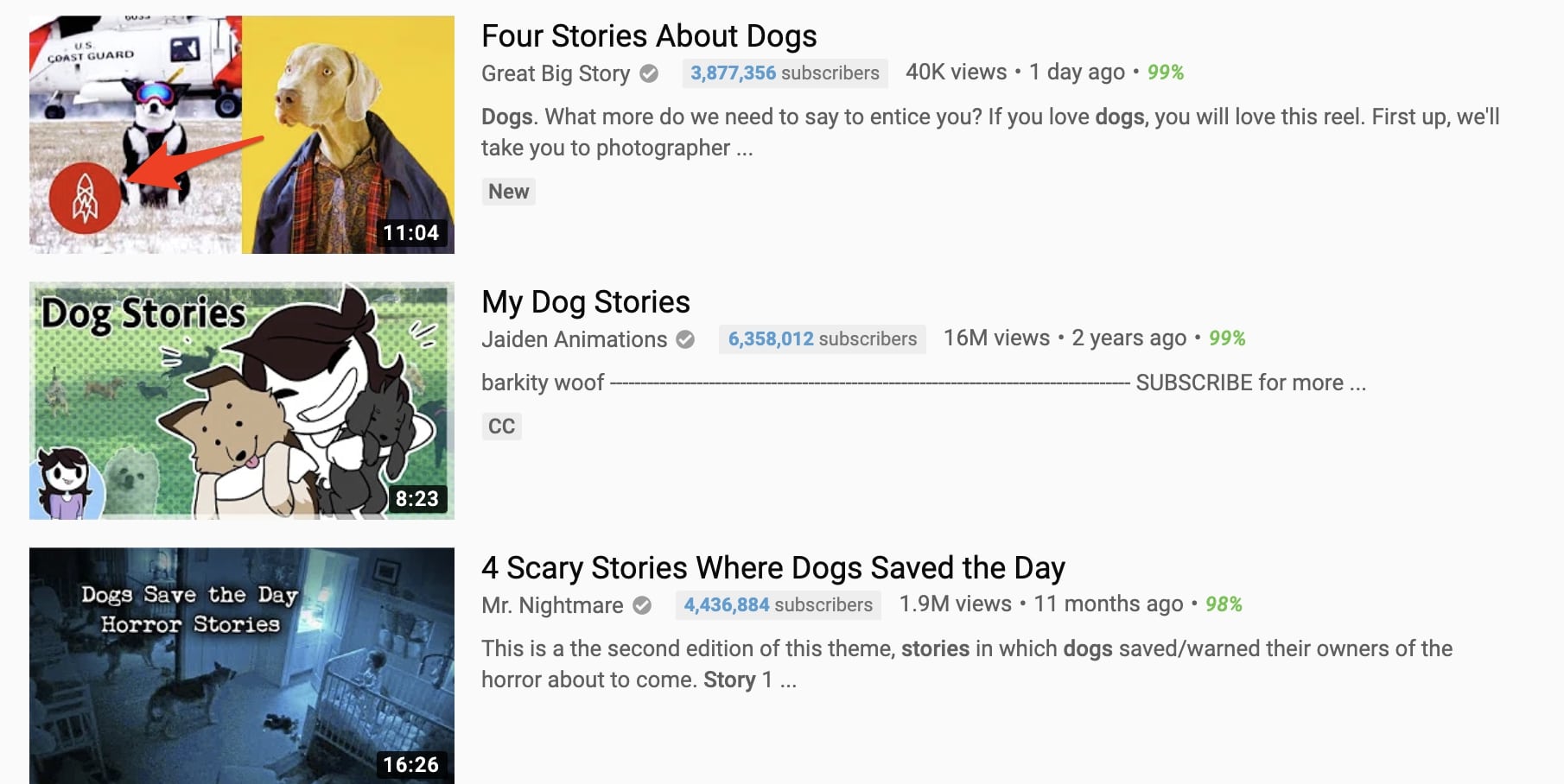 great big story using branded thumbnails on youtube