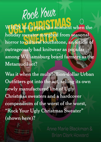 new york times ugly christmas sweater photos
