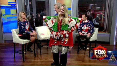 My Ugly Christmas Sweater Fox & Friends Runway Show