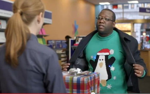 fedex ugly christmas sweater