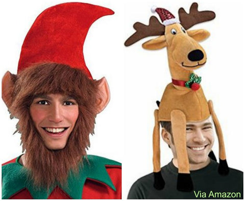 funny-christmas-hats-elf-reindeer