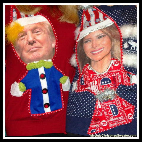 trump-melania-christmas-sweaters