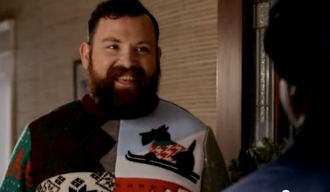 usps ugly christmas sweater tim paul