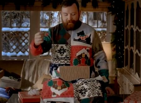 usps ugly christmas sweater commercial