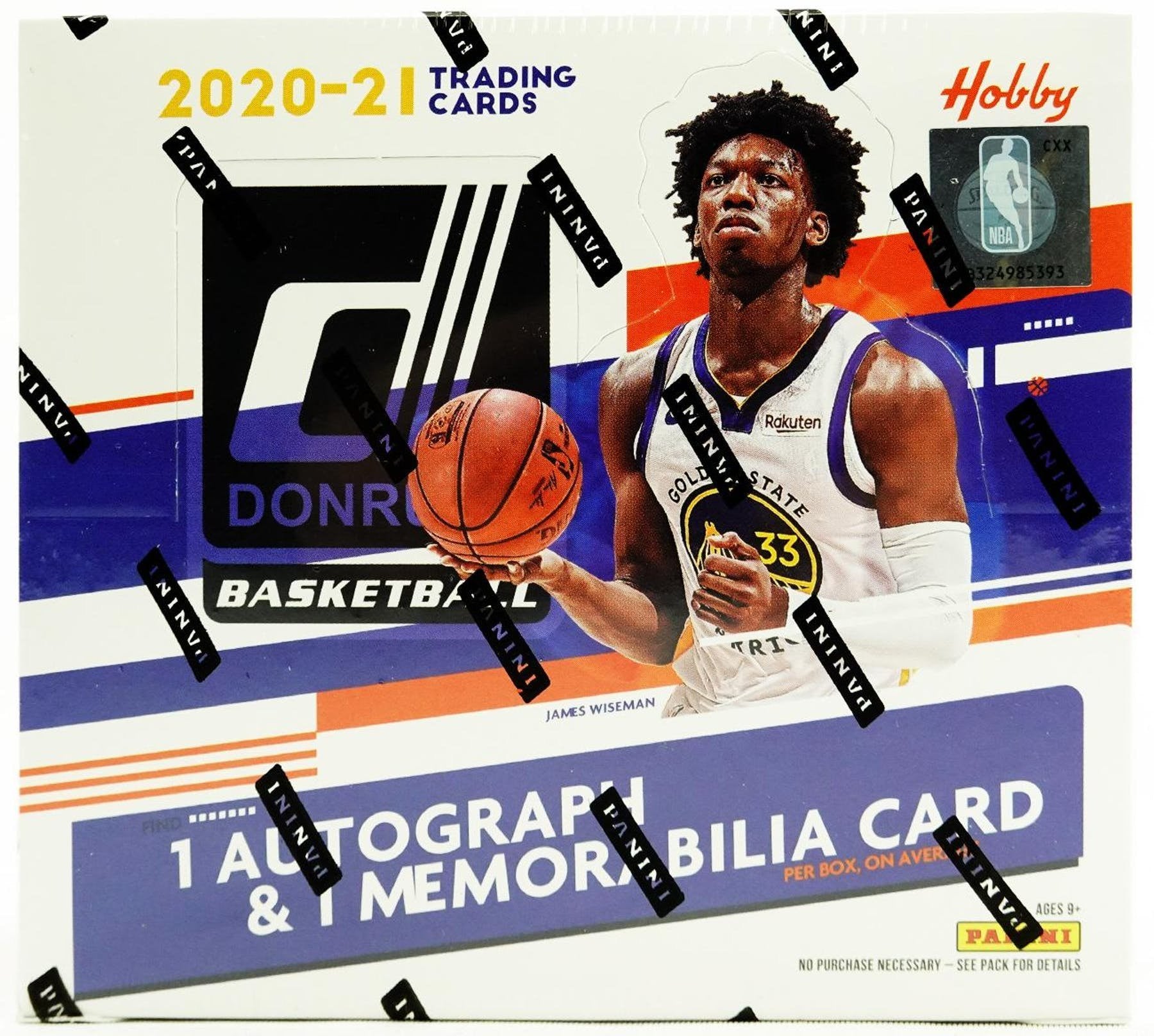 2020-21 Panini Donruss Basketball Hobby Box | Miraj Trading