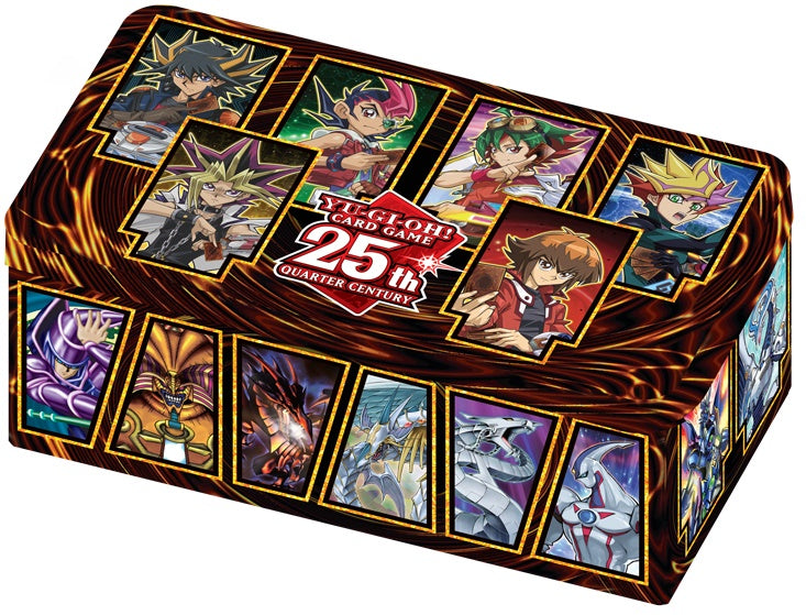 YuGiOh! 25TH Anniversary Dueling Heroes Tin (PreOrder) Miraj Trading