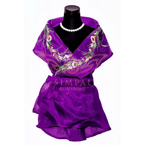 purple filipiniana gown