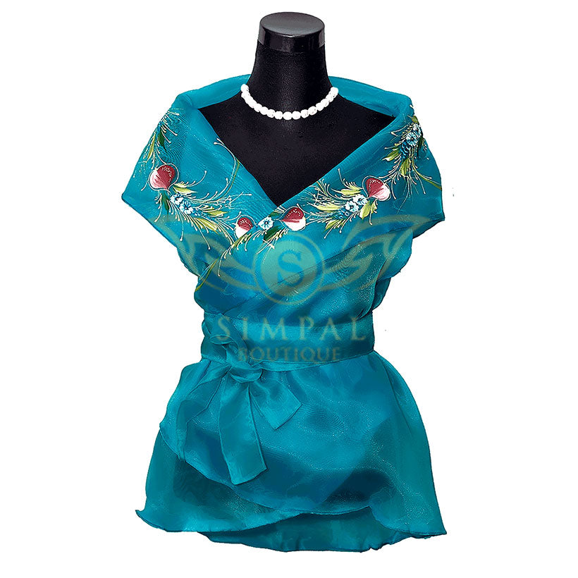 filipiniana wrap around skirt