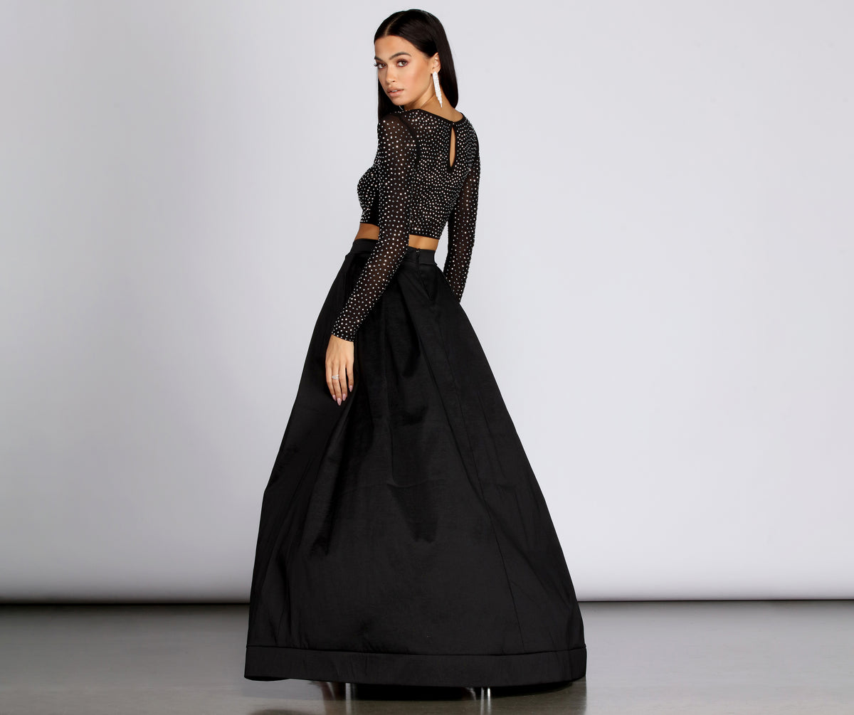 black formal dress windsor