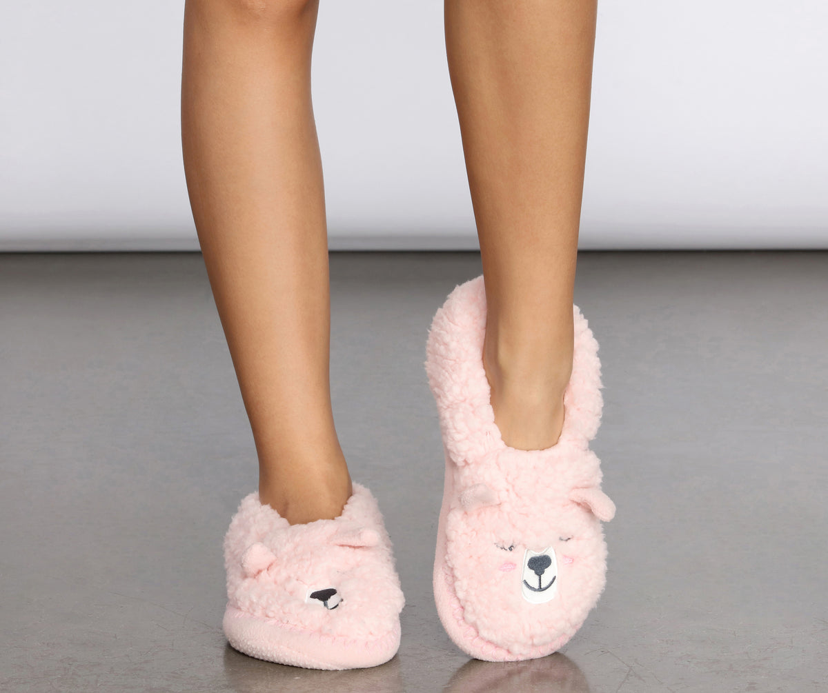 cozy bear slippers