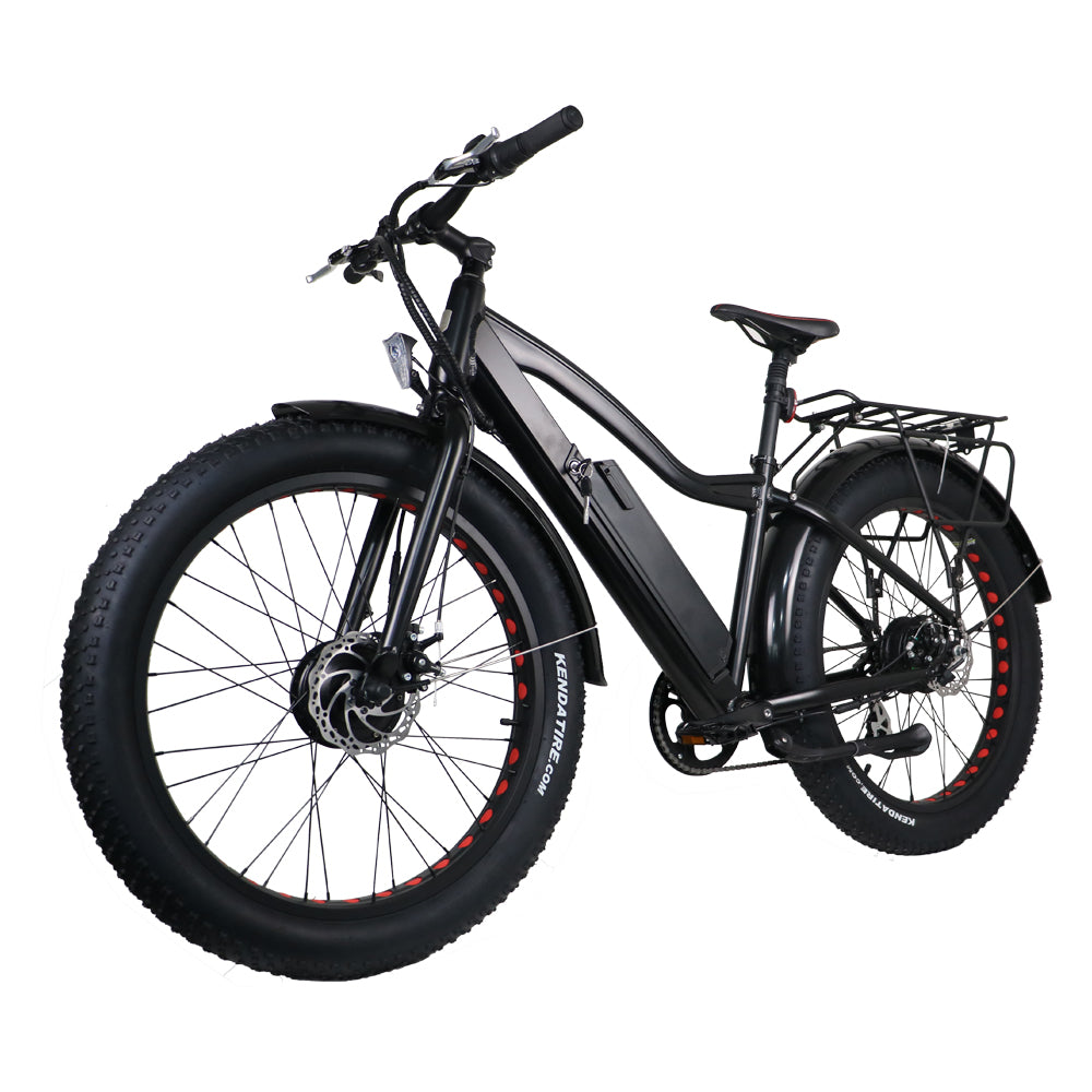 evo dual motor electric fat bike