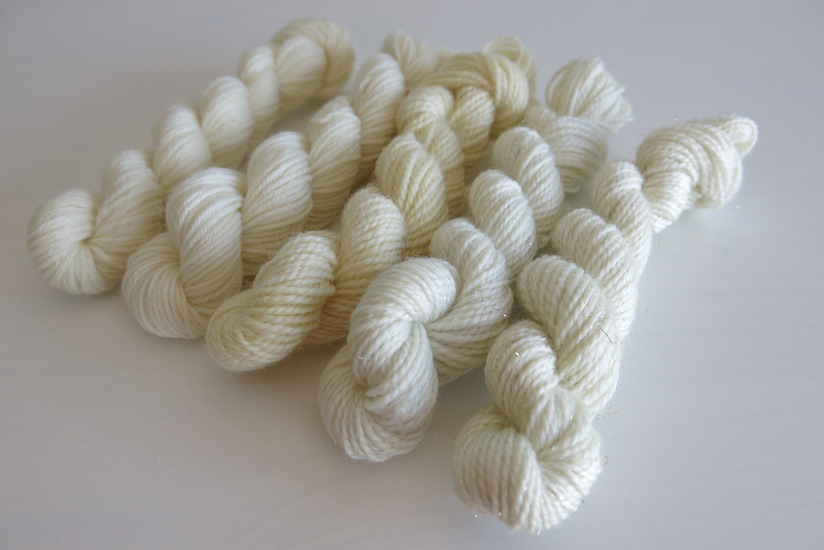 undyed yarn bases