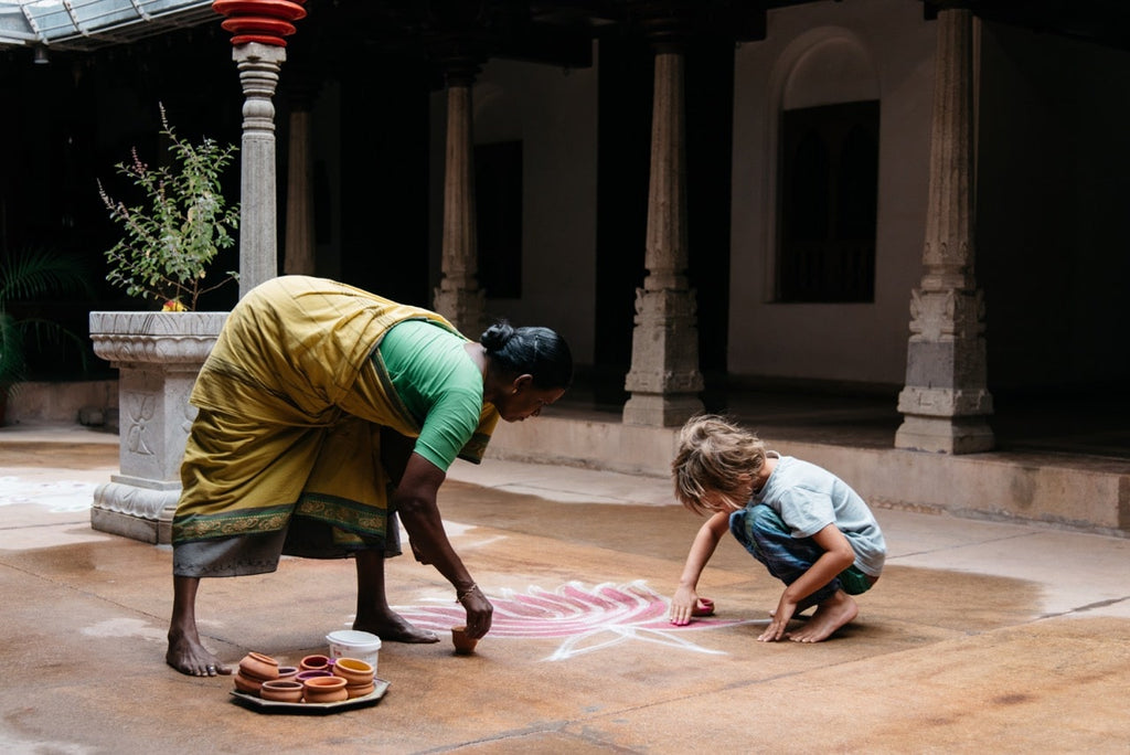 voyage en famille en inde